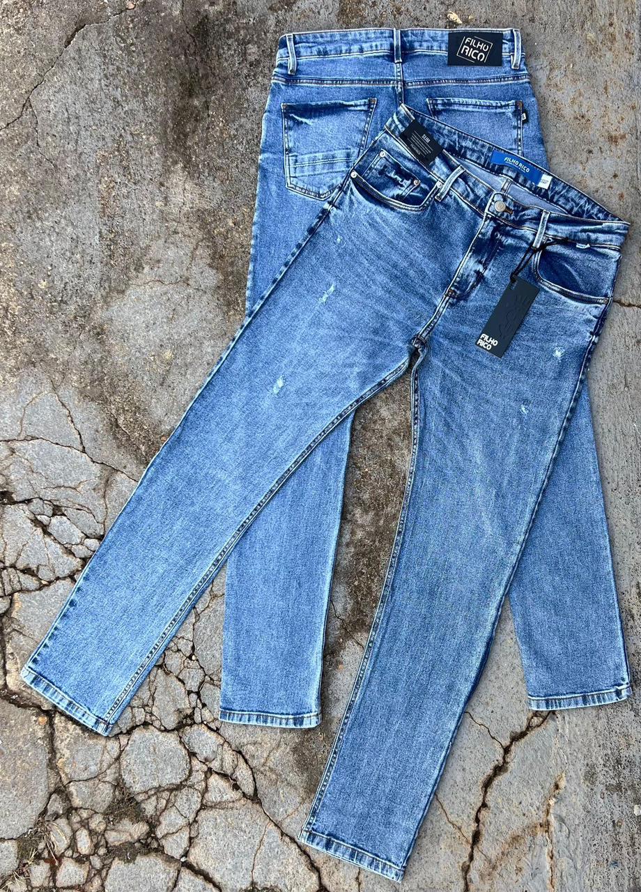 CALÇA JEANS FILHO RICO PREMIUM
