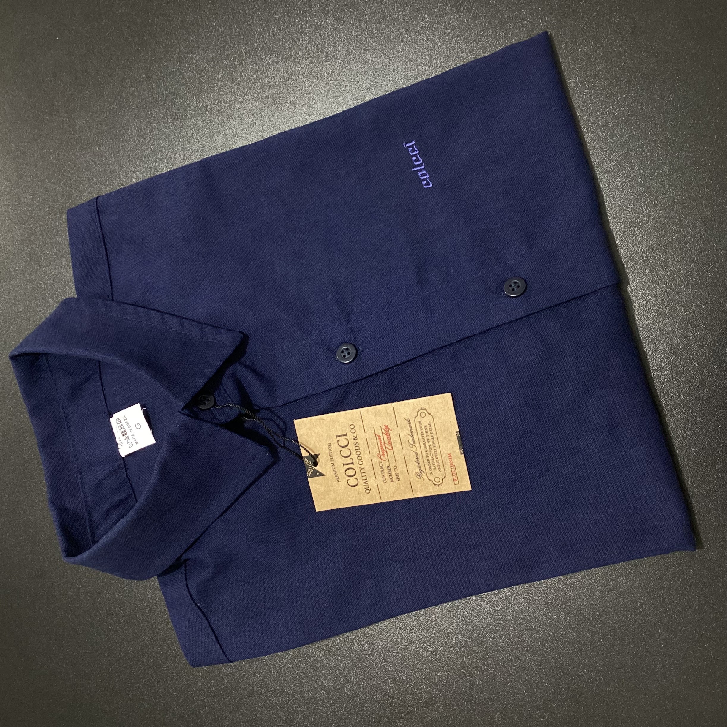 CAMISA SOCIAL LINHO COLCCI