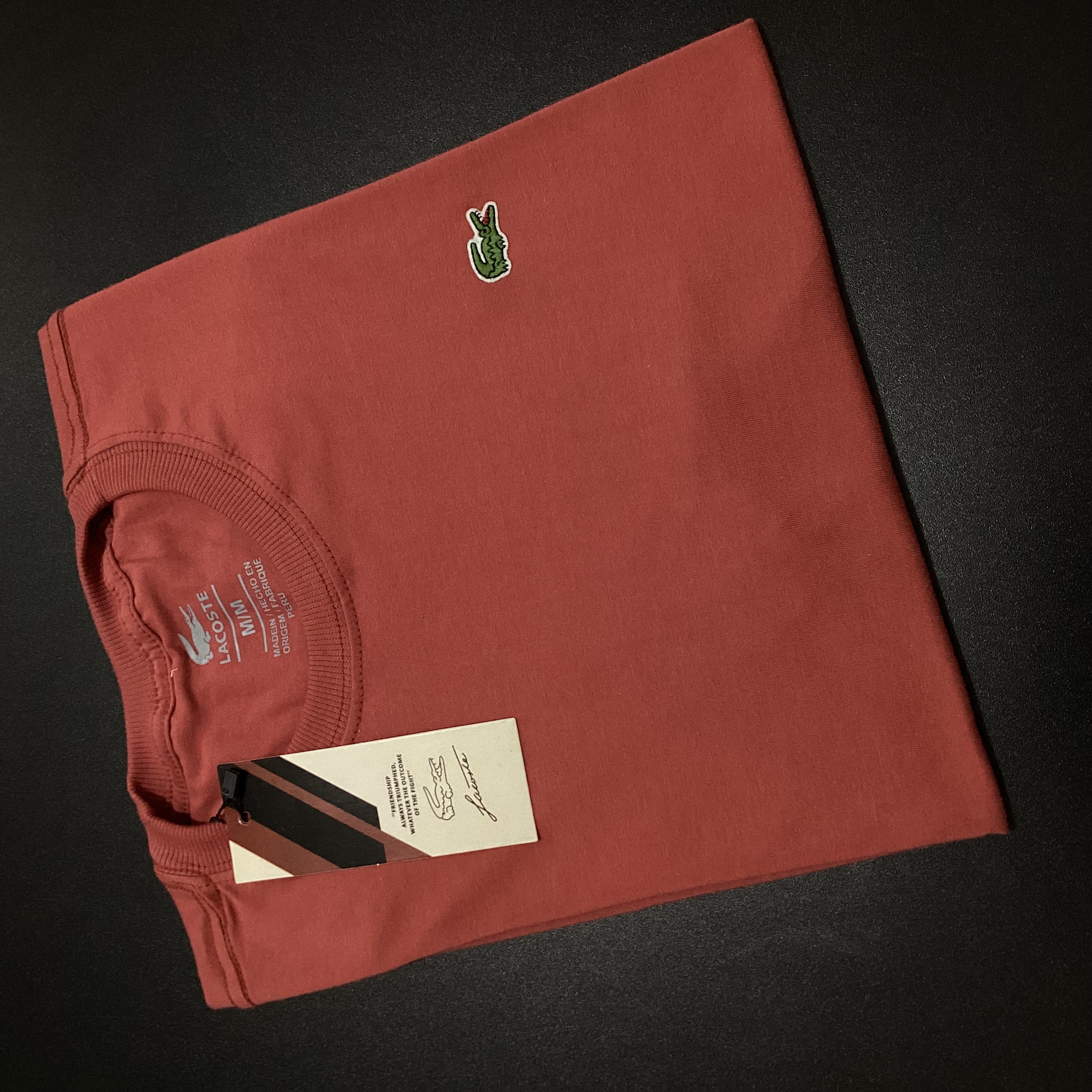 CAMISA PERUANA BÁSICA LACOSTE