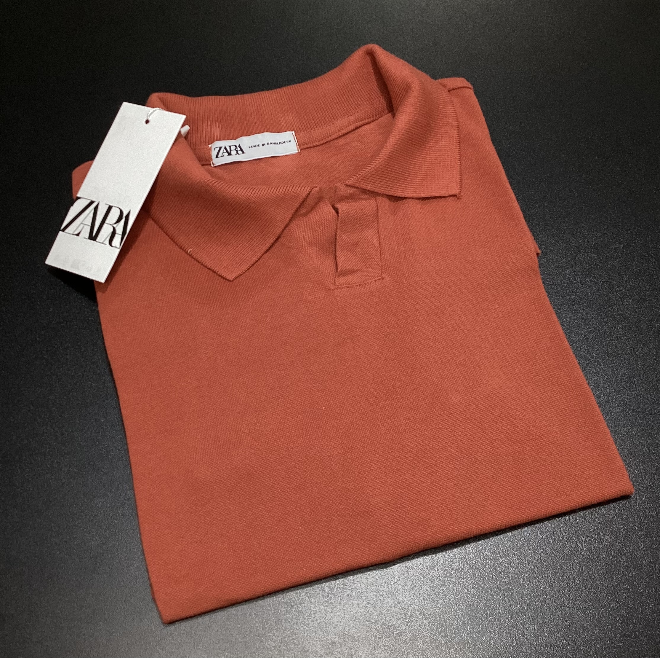CAMISA POLO GOLA V ZARA