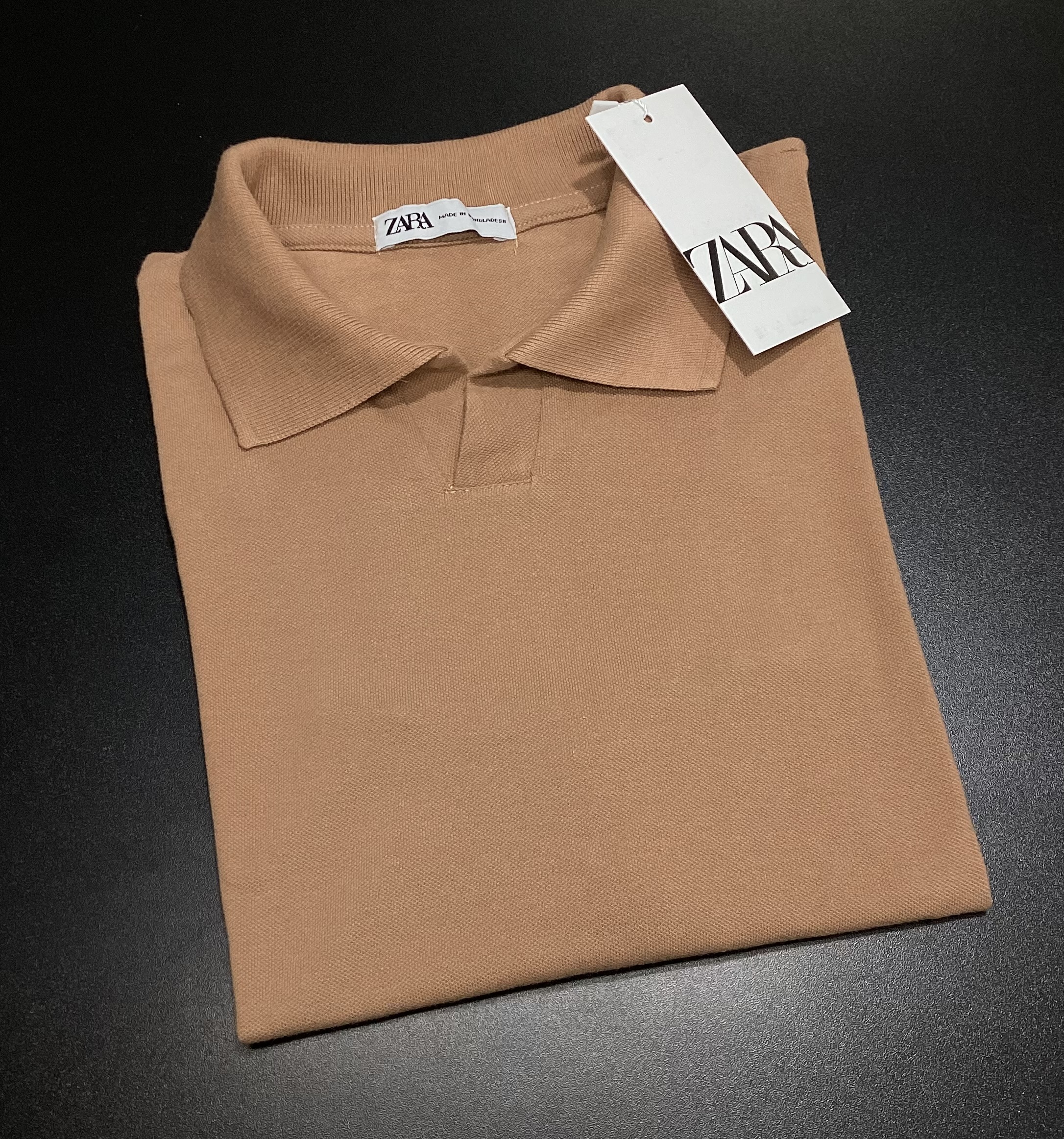 CAMISA POLO GOLA V ZARA