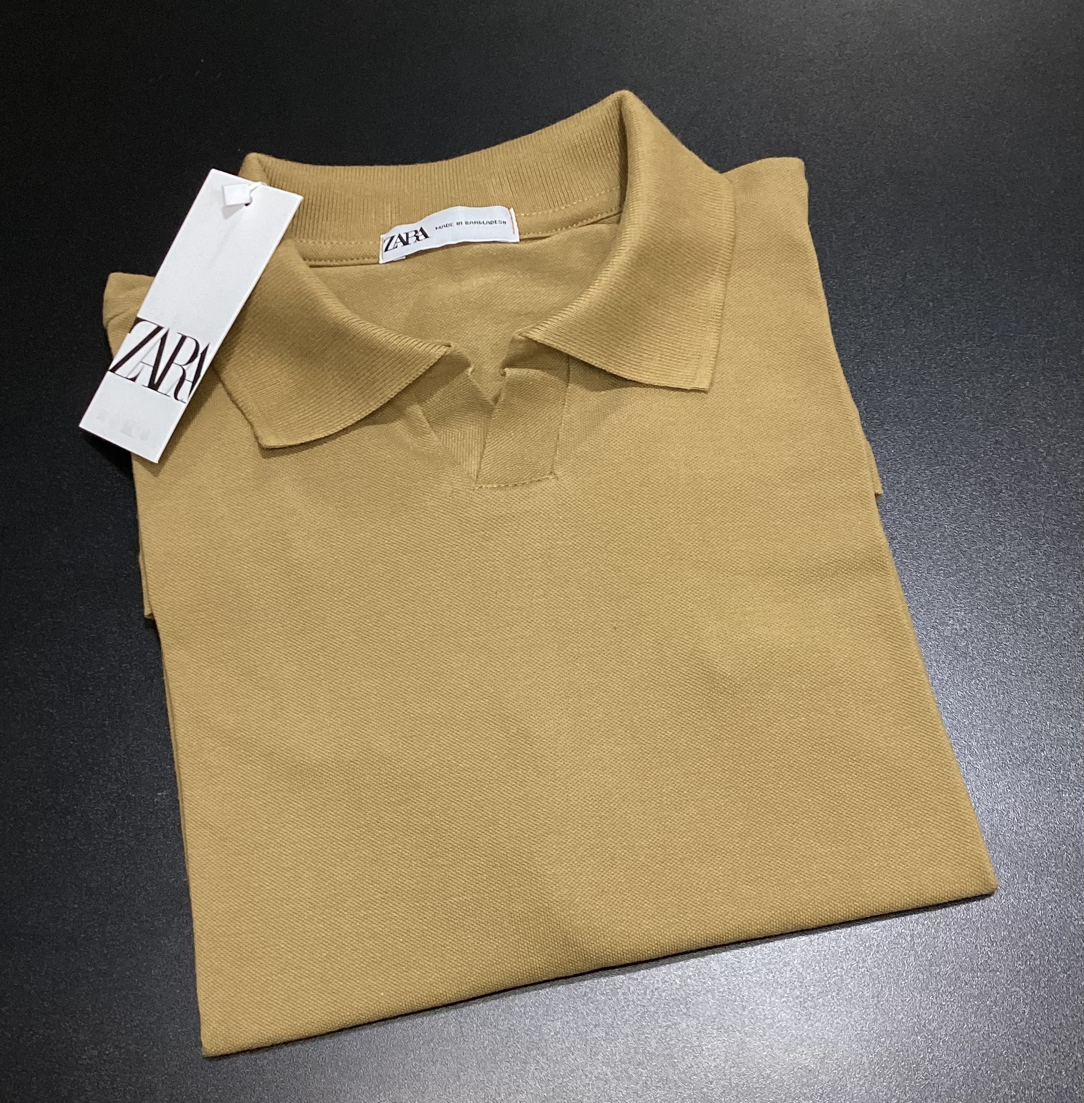 CAMISA POLO GOLA V ZARA