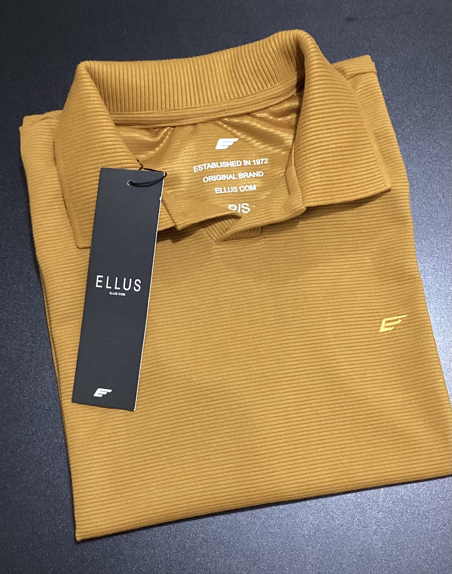 CAMISA POLO GOLA V TEXTURIZADA ELLUS
