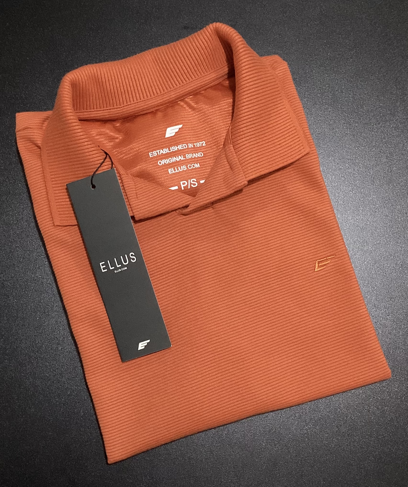 CAMISA POLO GOLA V TEXTURIZADA ELLUS