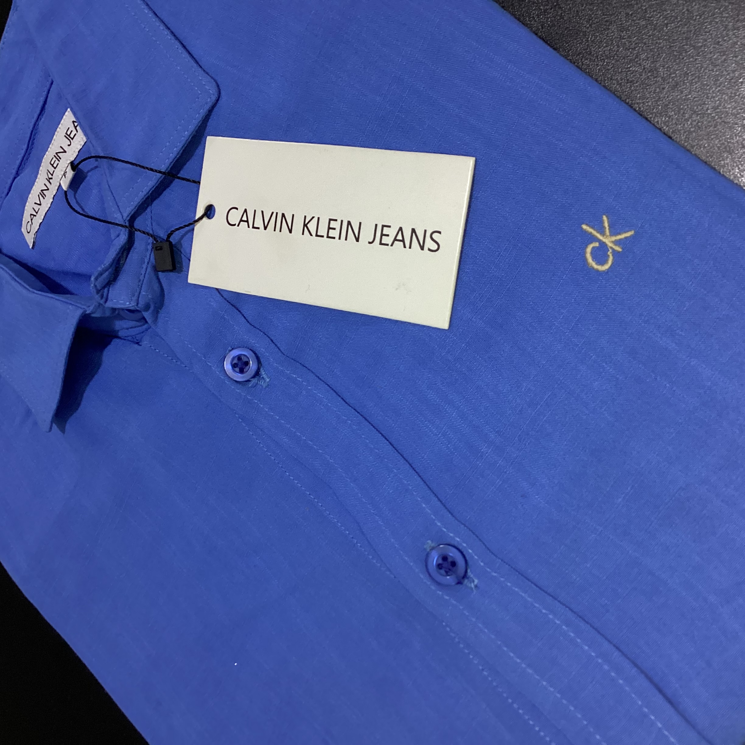 Foto 2 de CAMISA SOCIAL LINHO CALVIN KLEIN