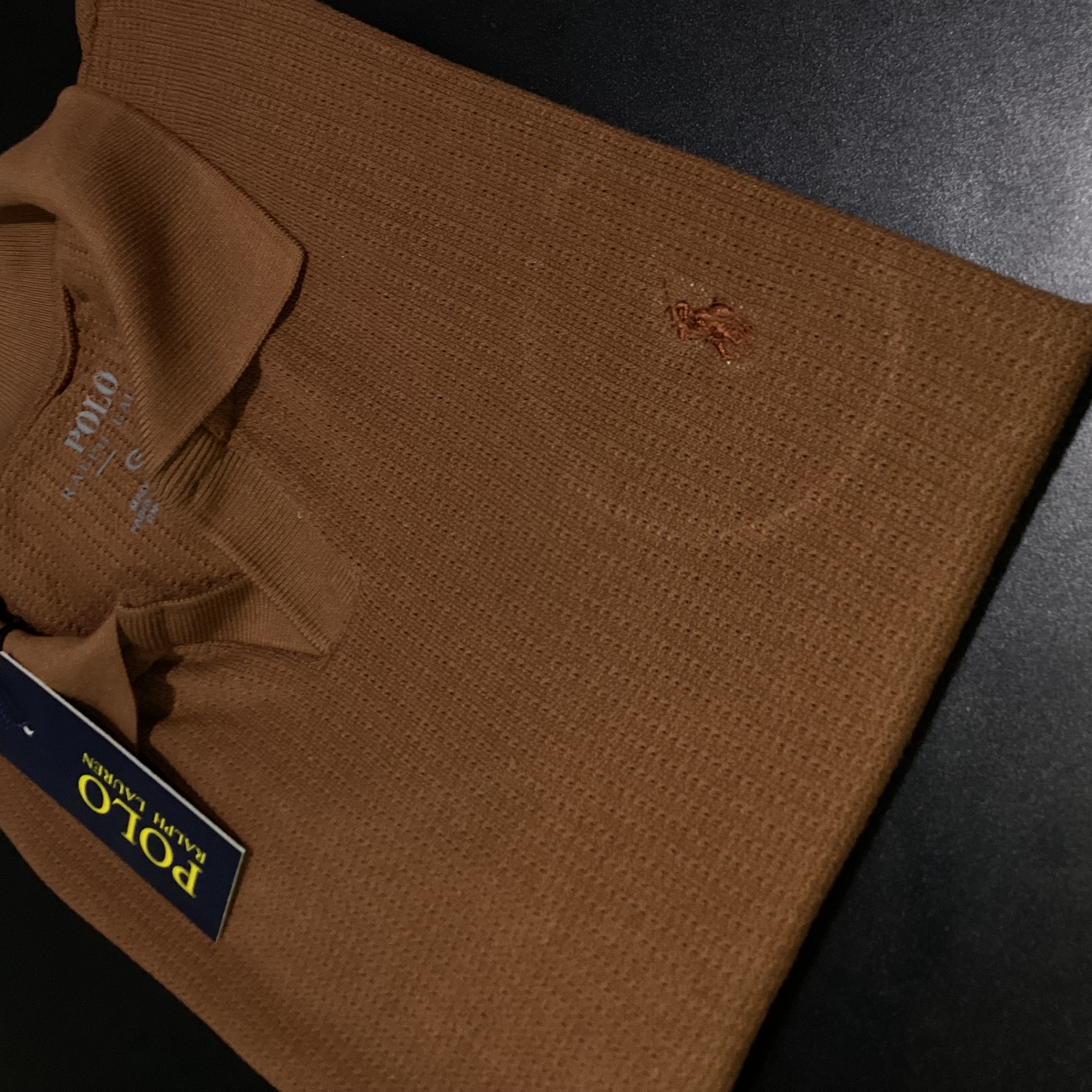 Foto 2 de CAMISA POLO TEXTURIZADA GOLA V RALPH LAUREN