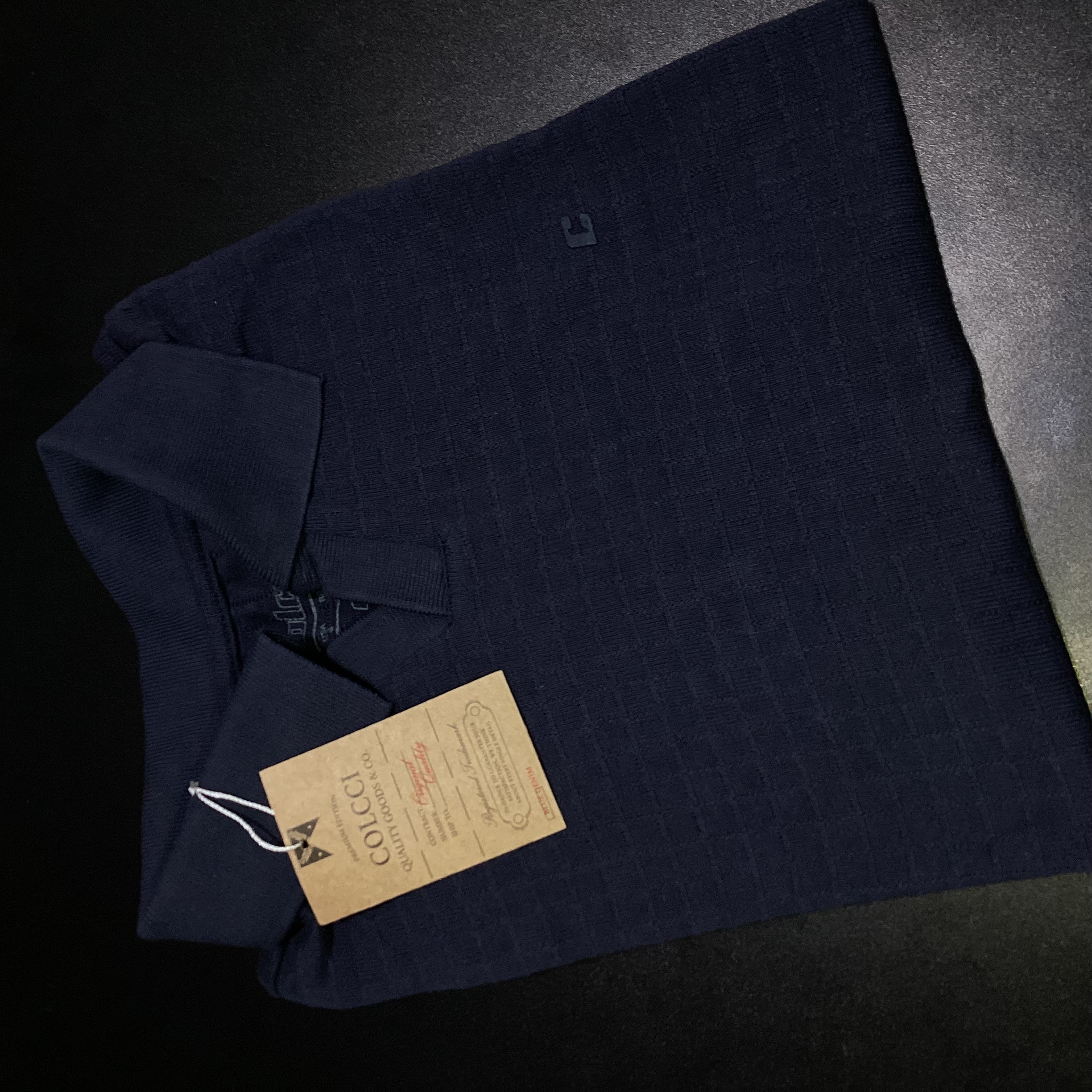 CAMISA POLO TEXTURIZADA GOLA V