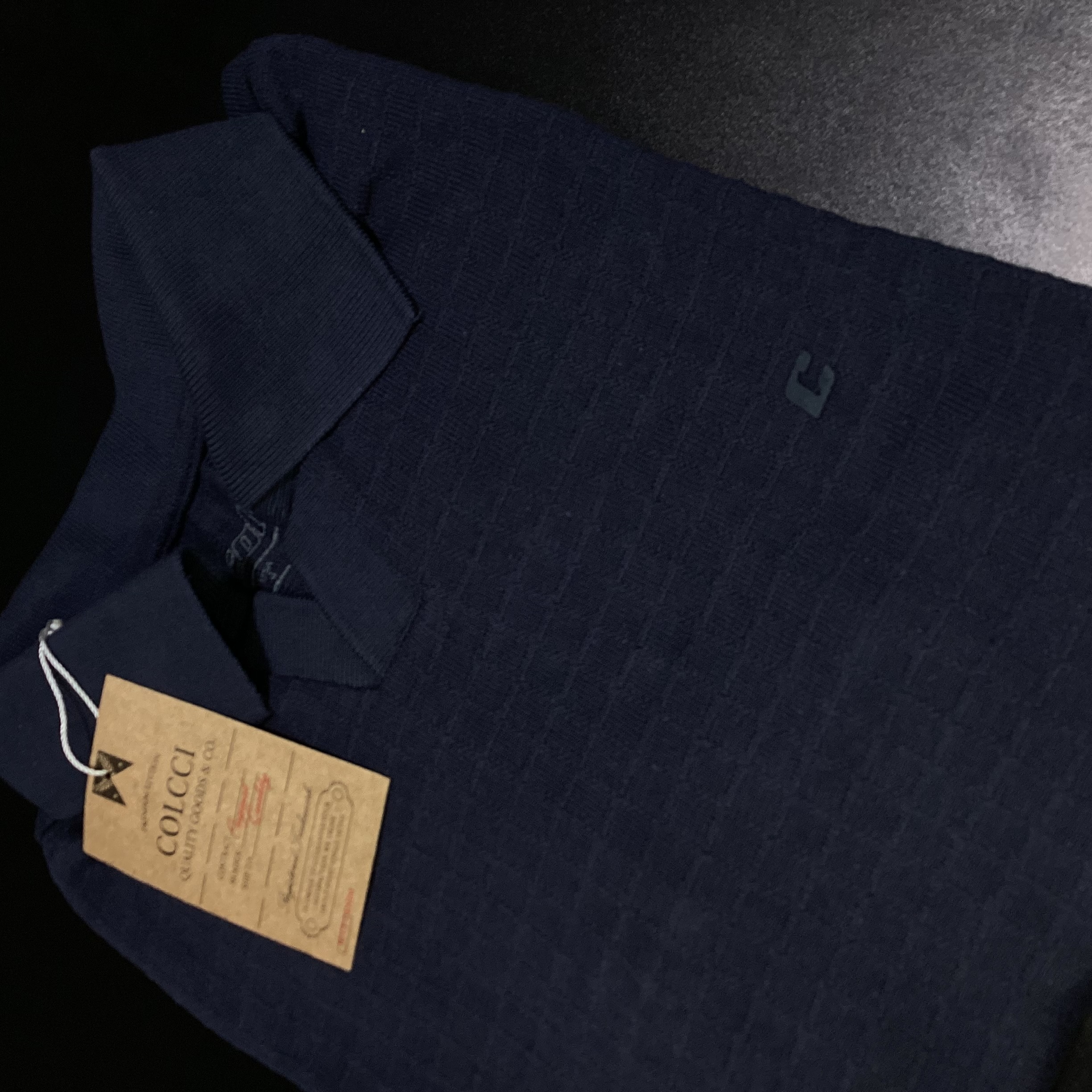 Foto 2 de CAMISA POLO TEXTURIZADA GOLA V