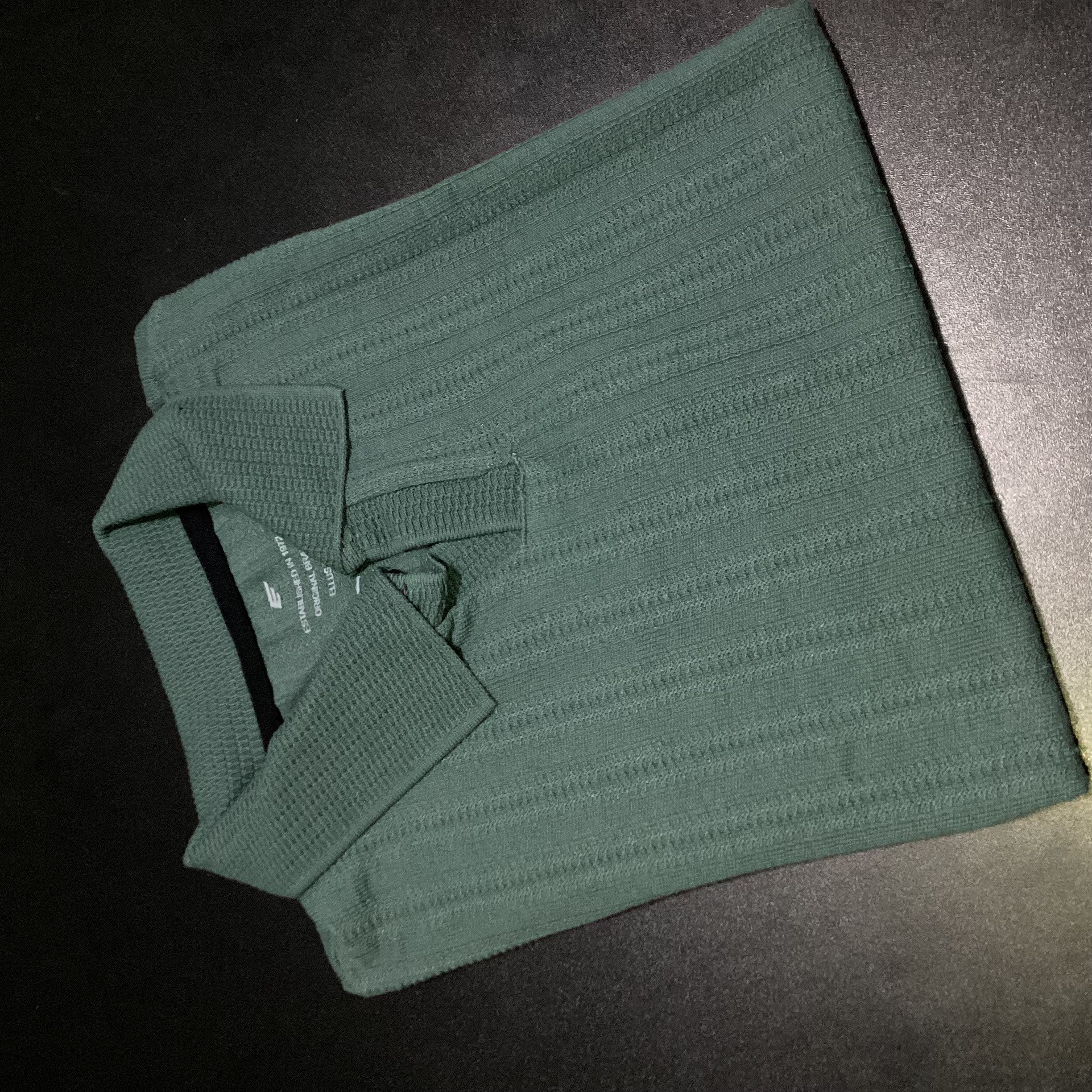 CAMISA POLO TEXTURIZADA GOLA V ELLUS