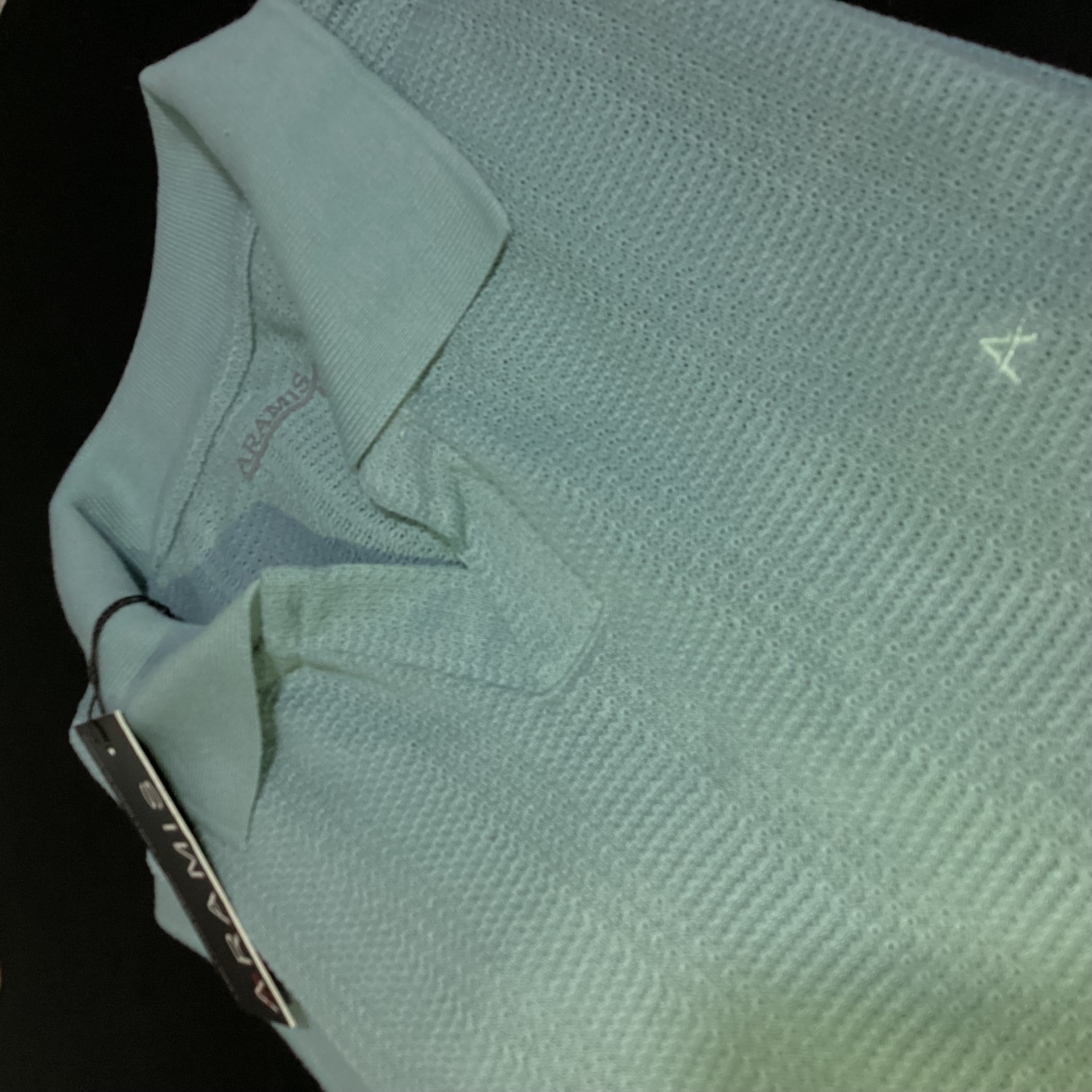 Foto 2 de CAMISA POLO GOLA V TEXTURIZADA ARAMIS