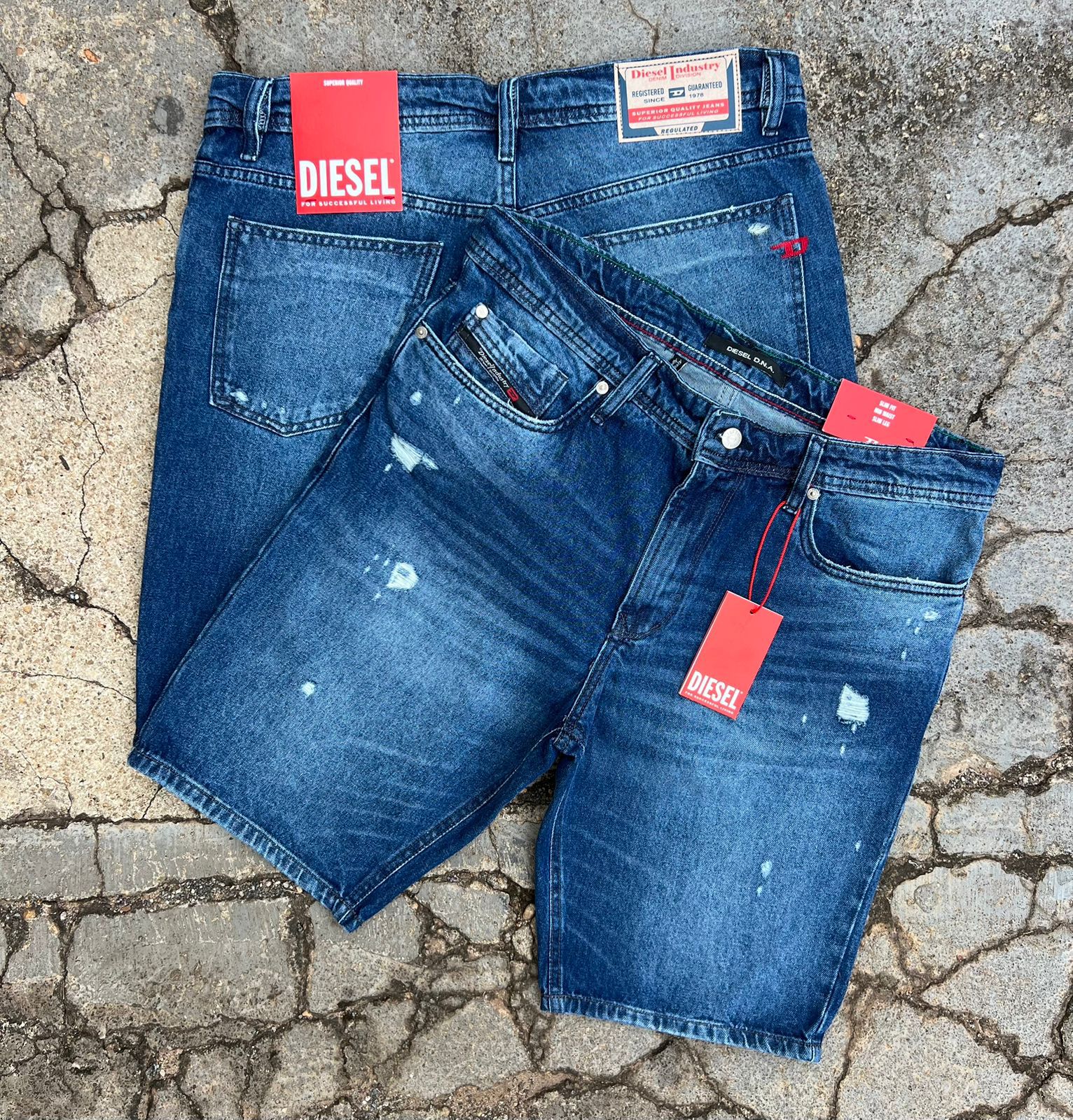 BERMUDA JEANS DIESEL PREMIUM