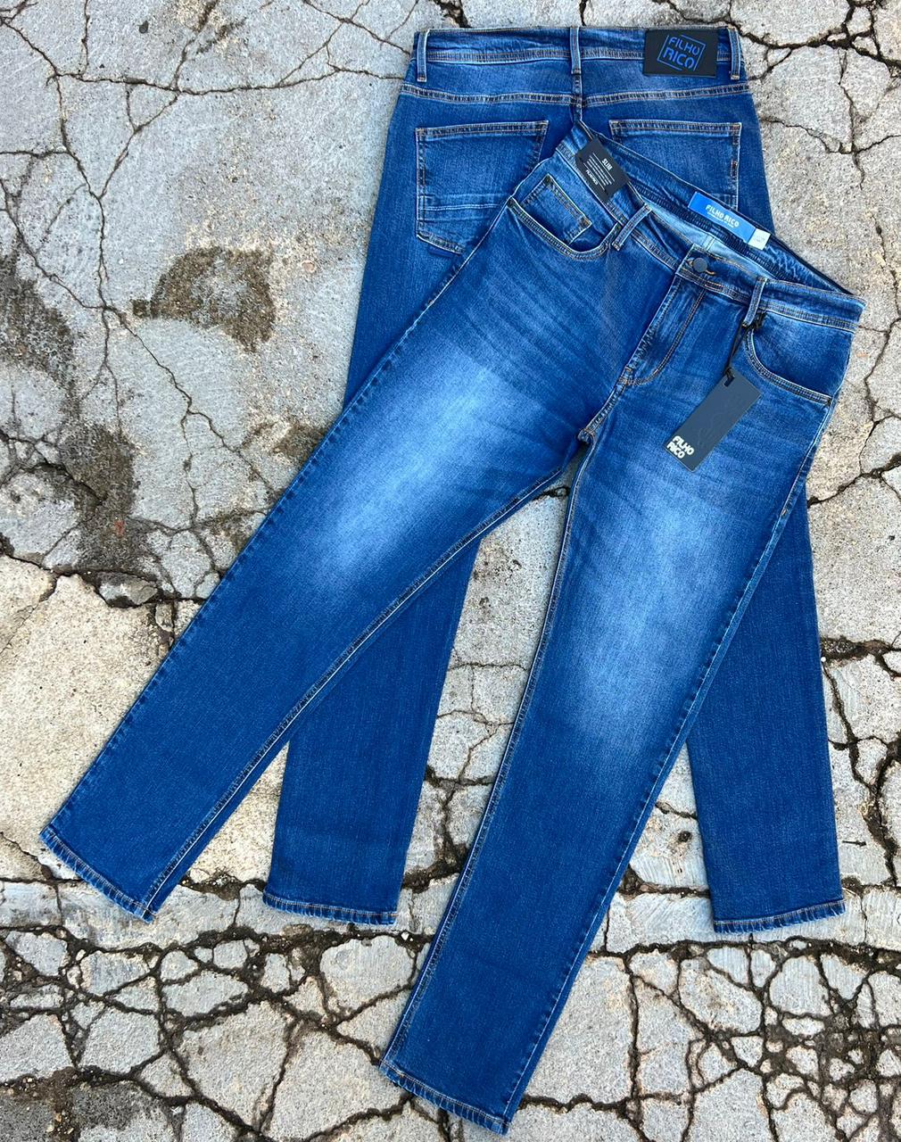 CALÇA JEANS FILHO RICO PREMIUM